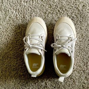 Sorel sneakers.